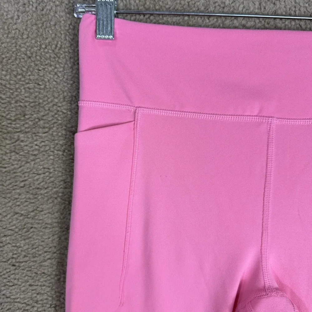 Athleta Girl‎ Leggings Youth XXL 16 Pink High Rise Stash Your Treasures Pockets